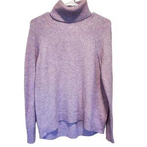 J Crew Turtleneck Sweater in Supersoft Yarn Wool Alpaca Blend Size Small